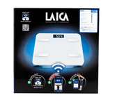 Cân Sức Khoẻ Thông Minh Laica PS7011 - Cân Đo 6 Chỉ Số Cơ Thể, Kết Nối Bluetooth, Màu Trắng - Sản Phẩm Chăm Sóc Sức Khỏe Hàng Đầu 669365