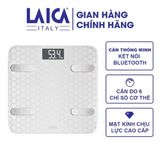 Cân Sức Khoẻ Thông Minh Laica PS7011 - Cân Đo 6 Chỉ Số Cơ Thể, Kết Nối Bluetooth, Màu Trắng - Sản Phẩm Chăm Sóc Sức Khỏe Hàng Đầu 669365