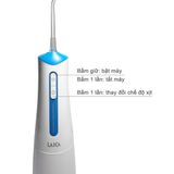 Máy Tăm Nước Laica Oral Care PC4008 - Dung Tích 300ml, Chăm Sóc Răng Miệng Hiệu Quả, Thiết Kế Tiện Lợi, 4 Chế Độ Hoạt Động 719284
