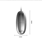 Trứng rung tình yêu 1 Đầu Inox Baile 671170