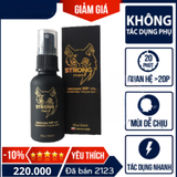 (Hàng công ty) Chai Xịt Chống xuất ra Sớm Strong Men 30ml – Bí Quyết Giữ Lửa Phòng The, Tăng Thời Gian Yêu 719318