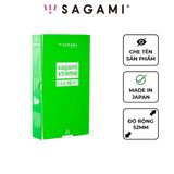 Bao Cao Su Sagami Xtreme Green Gân Gai - Hộp 10 Chiếc, Siêu Mỏng, Chất Bôi Trơn, Sản Phẩm Nhập Khẩu Nhật Bản 749169