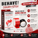 (Snapshop) Băng Keo Dính BDSM Behave Luxury Fetish Bondage Tape Chính Hãng