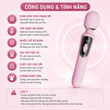 (Snapshop) Chày Rung 2 Đầu King AV Stick Toả Nhiệt Chính Hãng