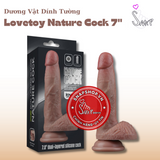 (Snapshop) Dương Vật Dính Tường Có Bìu Lovetoy Nature Cock 7