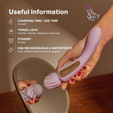 (Snapshop) Chày Rung Lelo Switch 2 Đầu Điều Khiển App Chính Hãng