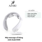 Máy Massage Cổ Thông Minh Azaki N109 - Thiết Bị Giảm Căng Thẳng Vùng Cổ Vai Gáy, Gọn Nhẹ Tiện Dụng, Công Nghệ Xung Điện EMS 720663