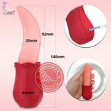 (Snapshop) Lưỡi Rung Liếm Tongue V1 10 Chế Độ Rung - Sạc Điện Chính Hãng