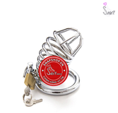 (Snapshop) Khóa Dương Vật Inox Lưới Có Ổ Khóa Rời K2 Chính Hãng