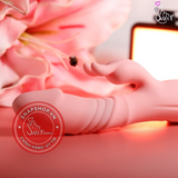 (Snapshop) Dương Vật Giả Retractable Có Nhánh 10 Chế Độ Rung Thục Chính Hãng