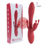(Snapshop) Dương Vật Giả Lust 3in1 Tỏa Nhiệt 12 Chế Độ Rung Chính Hãng