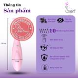 (Snapshop) Trứng Rung Dolphin V2 10 Chế Độ Rung Chính Hãng