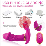 (Snapshop) Trứng Rung Cao Cấp Wearable 7 Chế Độ Rung Ngoáy Chính Hãng