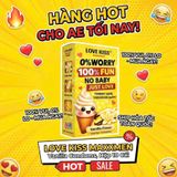Bao Cao Su Love Kiss MAXXMEN Vanilla Siêu Mỏng 0.02mm Hương Vani Hộp 10 Cái