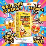 Bao Cao Su Love Kiss MAXXMEN Vanilla Siêu Mỏng 0.02mm Hương Vani Hộp 10 Cái