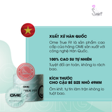 (Snapshop) Bao Cao Su Size Nhỏ 49mm Ome True Fit Hương Bạc Hà - Hộp 10 Cái Chính Hãng