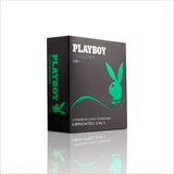Bao Cao Su Playboy 3in1, Kéo Dài, Gân Gai, Siêu Mỏng – Hộp 3 Cái