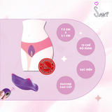 (Snapshop) Trứng Rung Quần Lót Jasmine 12 Chế Độ Rung Chính Hãng