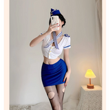 Cosplay Thủy Thủ Ôm Body Sexy Gợi Cảm Áo Croptop - N721