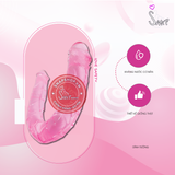 (Snapshop) Dương Vật Giả 2 Đầu Double Dog Silicone Chính Hãng