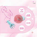 (Snapshop) Trứng Rung Bạch Tuộc Octopus 10 Chế Độ Rung Chính Hãng