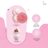(Snapshop) Lưỡi Rung Liếm Ngụy Trang Vibrator Hình Heo Con - Sạc Điện Chính Hãng