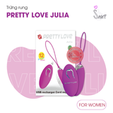 (Snapshop) Trứng Rung Pretty Love Julia Chính Hãng