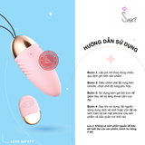 (Snapshop) Trứng Rung Vibrator Spark Of Love 12 Chế Độ Rung Chính Hãng