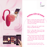 (Snapshop) Trứng Rung Cao Cấp Flamingo Điều Khiển App Chính Hãng