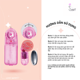(Snapshop) Trứng Rung Baile Give You A Scare 2 Đầu Inox Chính Hãng