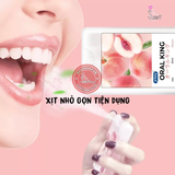 (Snapshop) Xịt Thơm Miệng Cấp Tốc Xtoy Oral King Hương Đào Chính Hãng