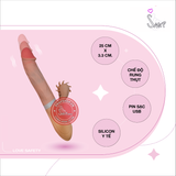(Snapshop) Dương Vật Evo Mars Rung Thục Đa Chế Độ Kết Hợp Lưỡi Liếm Chính Hãng