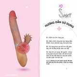 (Snapshop) Dương Vật Evo Mars Rung Thục Đa Chế Độ Kết Hợp Lưỡi Liếm Chính Hãng