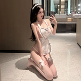 Bộ Hoá Trang Nữ Giúp Việc Kèm Tạp Dề Cài Tóc Đáng Yêu Gợi Cảm Cosplay Nàng Hầu Trắng Viền Đen Quyến Rũ - N370