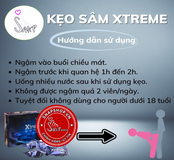 (Snapshop) Kẹo Sâm Tăng Cường Sinh Lý Nam Xtreme USA Chính Hãng