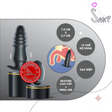 (Snapshop) Máy Rung Hậu Môn Prostate Massager 12 Chế Độ Rung Chính Hãng