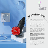 (Snapshop) Máy Rung Hậu Môn Prostate Massager 12 Chế Độ Rung Chính Hãng