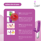 (Snapshop) Dương Vật Giả Fox Tỏa Nhiệt Rung Thục Ngoáy 10 Chế Độ Chính Hãng