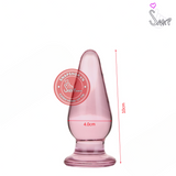 (Snapshop) Phích Cắm Hậu Môn Thuỷ Tinh Size L Chính Hãng