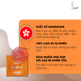 (Snapshop) Bao Cao Su Size Nhỏ 46mm HBM Chính Hãng - Hộp 10 Cái Chính Hãng