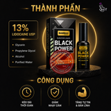 (Snapshop) Chai Xịt Kéo Dài Thời Gian Bamboo Black Power 13% Chính Hãng