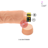 (Snapshop) Dương Vật Giả Realistic Penis Đa Tần Số Rung Chính Hãng