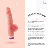 (Snapshop) Dương Vật Giả Realistic Penis Đa Tần Số Rung Chính Hãng