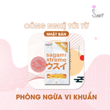(Snapshop) Bao Cao Su Siêu Mỏng Sagami Xtreme Super Thin Chính Hãng