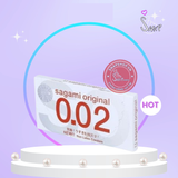 (Snapshop) Bao Cao Su Siêu Mỏng Sagami 0.02 - Hộp 12 Cái Chính Hãng