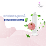 (Snapshop) Bao Cao Su Điểm Nổi, Hương Bạc Hà Rocmen Sea Horse Spikes - Hộp 10 Cái Chính Hãng