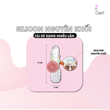 (Snapshop) Đôn Dên Tăng Kích Thước Trong Suốt Kiểu Bi Gai Chính Hãng