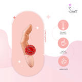(Snapshop) Máy Rung Nguỵ Trang Hình Ngón Tay Jiuai Magic Finger Toả Nhiệt Chính Hãng
