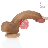 (Snapshop) Dương Vật Dính Tường Có Bìu Lovetoy Nature Cock 8 Inch Chính Hãng