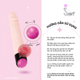 (Snapshop) Dương Vật Giả Baile Sex Flesh Vibe Rung Ngoáy Đa Chế Độ Chính Hãng
